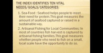 Ocean Health Index