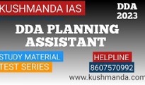 dda planning assistant youtube pdf
